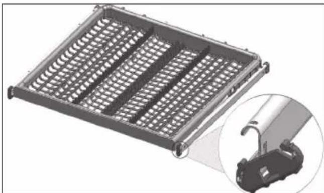 GRUNDIG GNUP4610XC - Obere Besteckschublade - 1