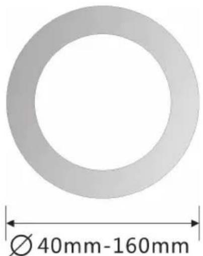 Ø 40mm-160mm