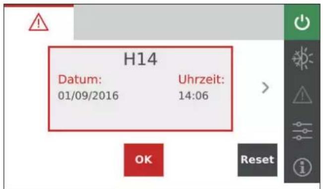 H14 Datum: Uhrzeit: 01/09/2016 14:06 OK Reset
