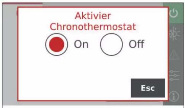 Aktivier Chronothermostat On Off Esc