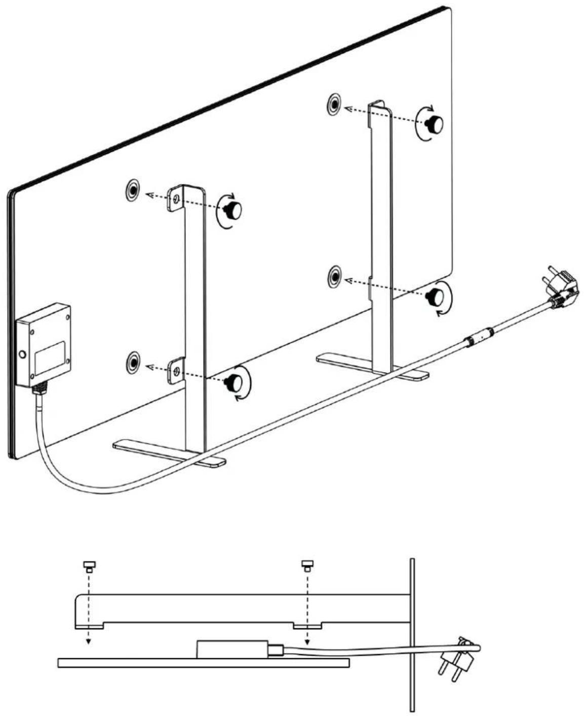 AENO AGH0005S - Bodenaufstellung (Variante 1) - 1