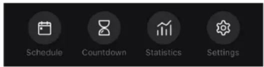 AENO AGH0005S - Einstellung des Countdown-Timers - 1
