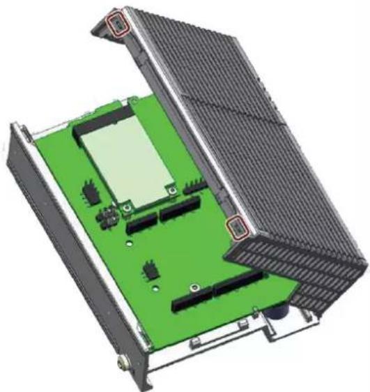 SIEMENS SIMATIC IOT2050 - Oberes Gehäuse einbauen - 2