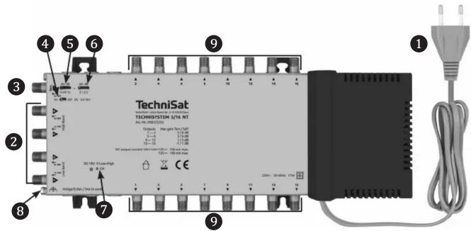 TechniSat TECHNISTIM 5/16 NT ALL-PL-IN/ESI32 Outputs: Max gain Ter/AT 1 - 1.0 2 - 1.0 3 - 1.0 DC output current: 100V-100V DC+ 100V max DC+ 100V DC+ 100V DC+ 100V max DC+ 10V DC+ 10V DC+ 10V DC+ 10V DC+ 10V DC+ 10V DC+ 10V DC+ 10V DC+ 10V DC+ 10V DC+ 10V DC+ 10V DC+ 10V DC+ 10V DC+ 10V DC+ 10V DC+ 10V DC+ 15V DC+ 15V DC+ 15V DC+ 15V DC+ 15V DC+ 15V DC+ 15V DC+ 15V DC+ 15V DC+ 15V DC+ 15V DC+ 15V DC+ 15V DC+ 15V DC+ 15V DC+ 15V DC+ 15V DC+ AC Analog Emitter /7ms to each 220V - 2248mA, 17Hz ① ② ③ ④ ⑤ ⑥ ⑦ ⑧ ⑨