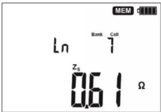 LN Zs 0.61 Ω Bank Cell MEM
