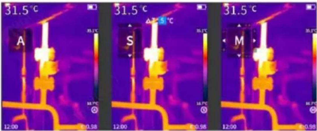 Sonel KT-128 - KT-256 KT-256F Rango y nivel de la escala de temperatura - 1