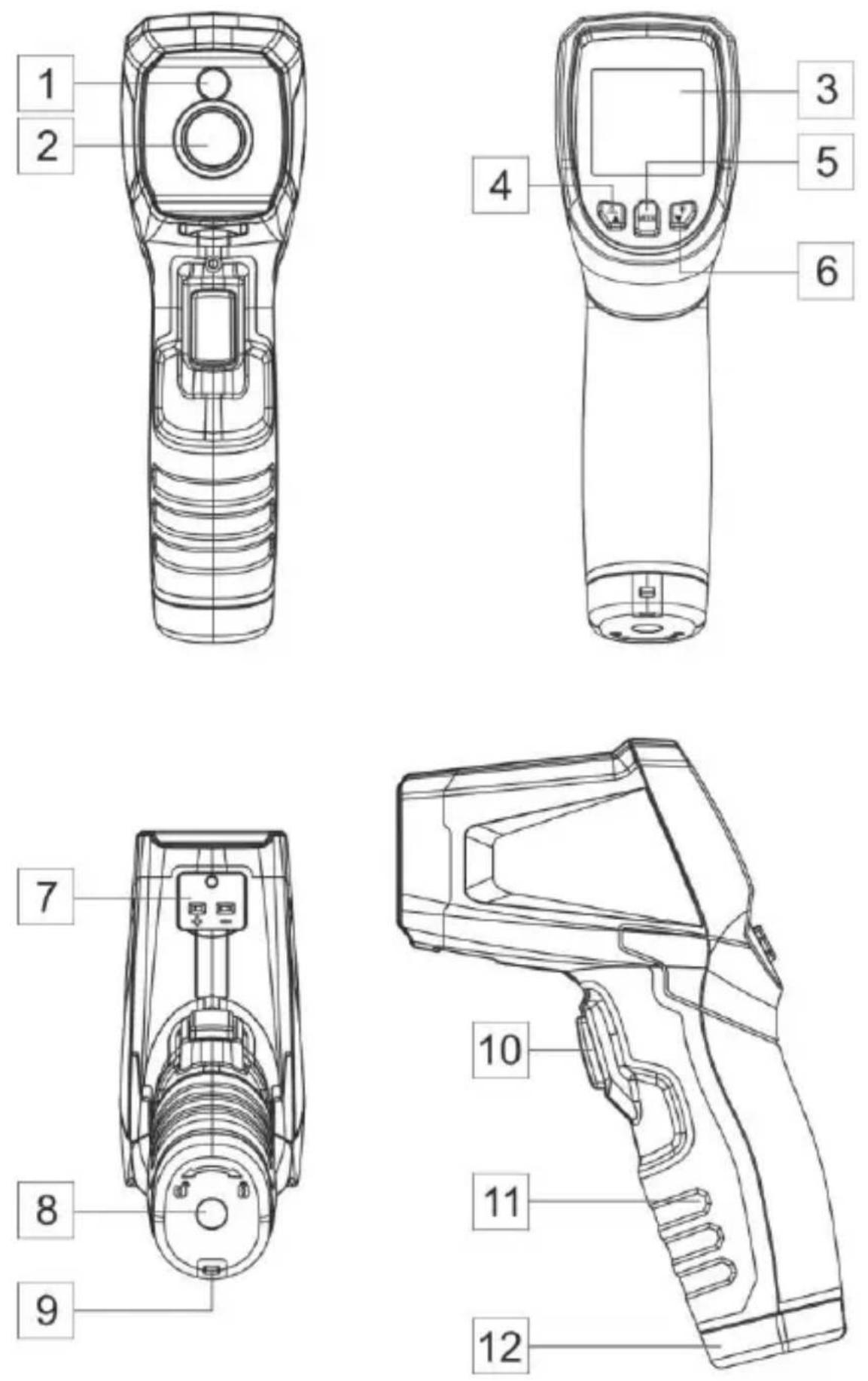 Sonel DIT-120 - Device description - 1