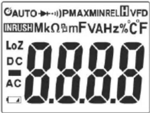 AUTO→+·)PMAXMINRELHVFD INRUSH MkΩ mF VVAHz%°C°F LoZ 0.0.0.0 DC AC 0.0.0.0