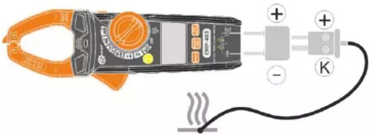 Sonel CMP-402 - Pomiar temperatury - 1
