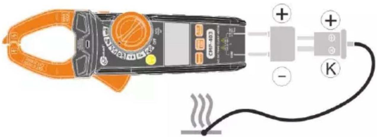 Sonel CMP-402 - Medición de la temperatura - 1
