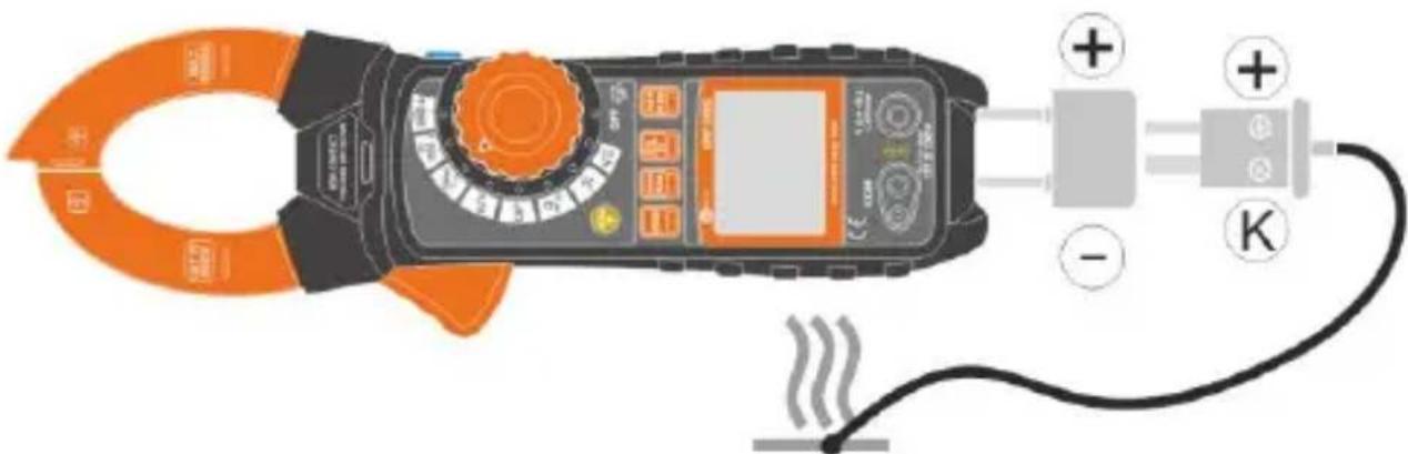 Sonel CMP-3000 - Pomiar temperatury - 1