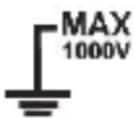 Sonel CMP-3000 - Safety symbols - 3