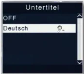 Untertitel OFF Deutsch