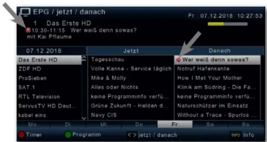 EPG / jetzt / danach 1 Das Erste HD R 10:30-11:15 Wer weiß denn sowas? mit Kai Pflaume 07.12.2018 Das Erste HD ZDF HD ProSieben SAT.1 RTL Television ServusTV HD Deut... kabel eins Tagesschau Volle Kanne - Service täglich Mike & Molly Alles oder Nichts keine Programminfo verfü... Grüne Zukunft - Helden d... Navy CIS Danach Wer weiß denn sowas? Notruf Hafenkante How I Met Your Mother Klinik am Südring - Die Fa... keine Programminfo verfü... Naturschützer im Einsatz Without a Trace - Spurlos ... Mo Di Mi Do Fr Sa So Timer Programm < > jetzt / danach INFO Info