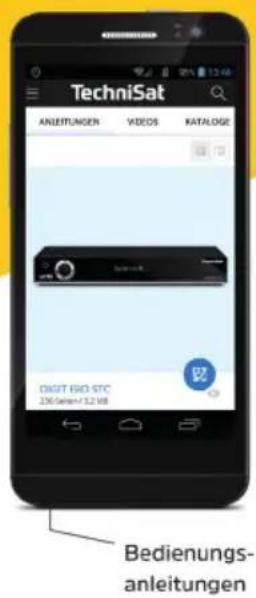 TechniSat ANLEITUNGEN VIDEOS KATALOGE DIGIT ISO STC 236 mm=132 MB Bedienungs- anleitungen