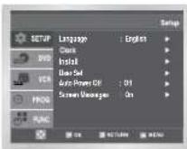 SAMSUNG DVD-V530 - Selecting the Cassette Type - 1