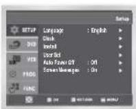 SAMSUNG DVD-V530 - Selecting the Colour Mode - 2