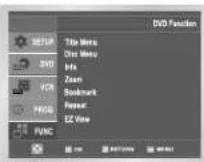 SAMSUNG DVD-V530 - Using the Display Function - 3