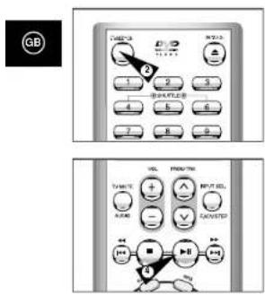 SAMSUNG DVD-V530 - Tuning Your Television for the DVD-VCR - 1