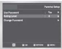 SAMSUNG DVD-V530 - - About the Change Password - 5