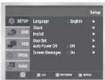 SAMSUNG DVD-V530 - Presetting the Stations Manually - 2