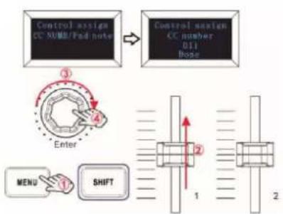 Omnitronic KEY-288+ - Zuweisbare Fader - 1