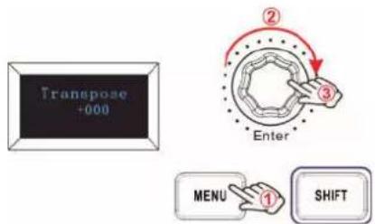 Omnitronic KEY-288+ - Transpose - 1