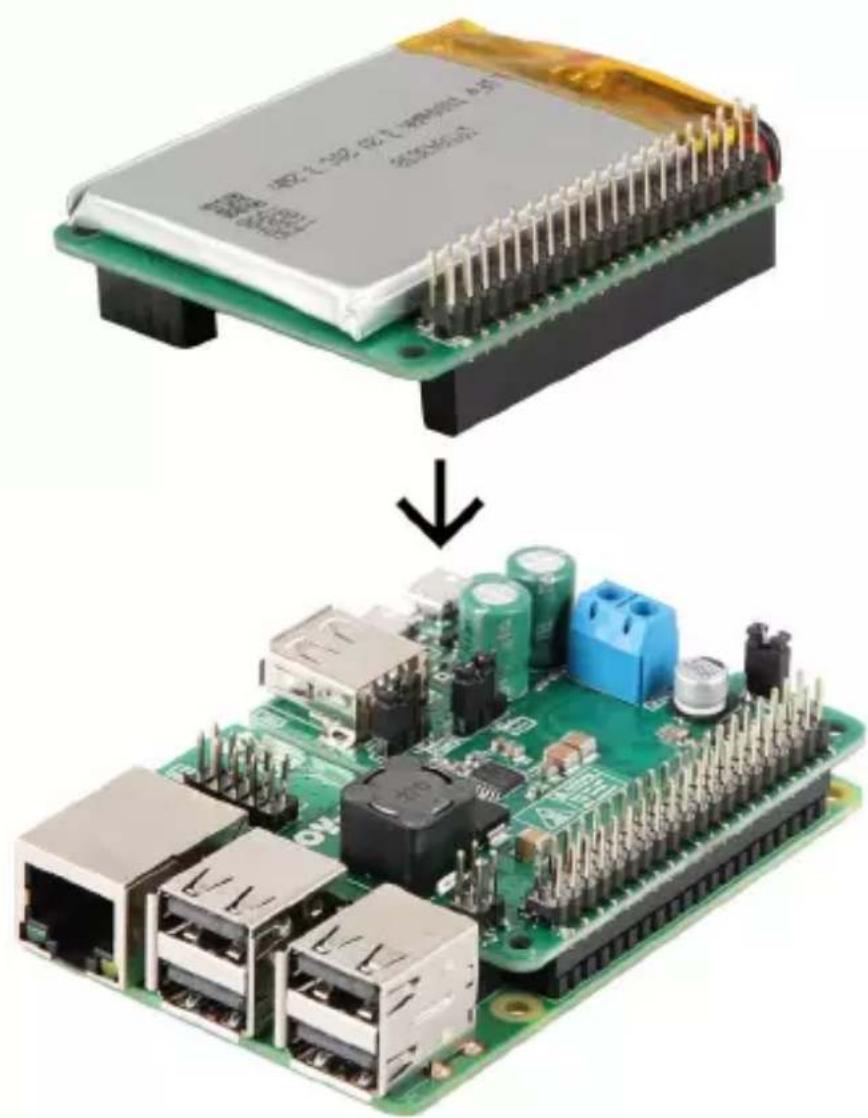 Joy-It RB-StromPI3BAT - AUFBAU - 1