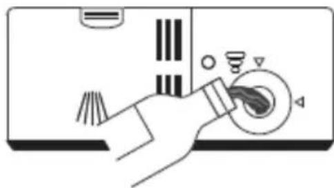 Stirling STR-DWSS12 - Filling the rinse aid dispenser - 2