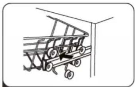 Stirling STR-DWSS12 - Adjusting the upper basket height - 2