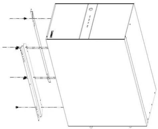 Advantech IPC-7130 - Installing Wallmount Bracket/ 安装壁挂式支架 / 安装壁掛式支架 - 2