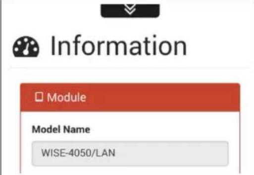Advantech WISE-4050-AE - Using a Browser to Configure the Module - 2