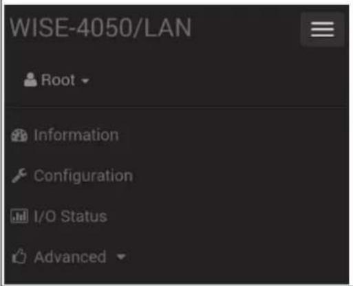 Advantech WISE-4050-AE - Using a Browser to Configure the Module - 4