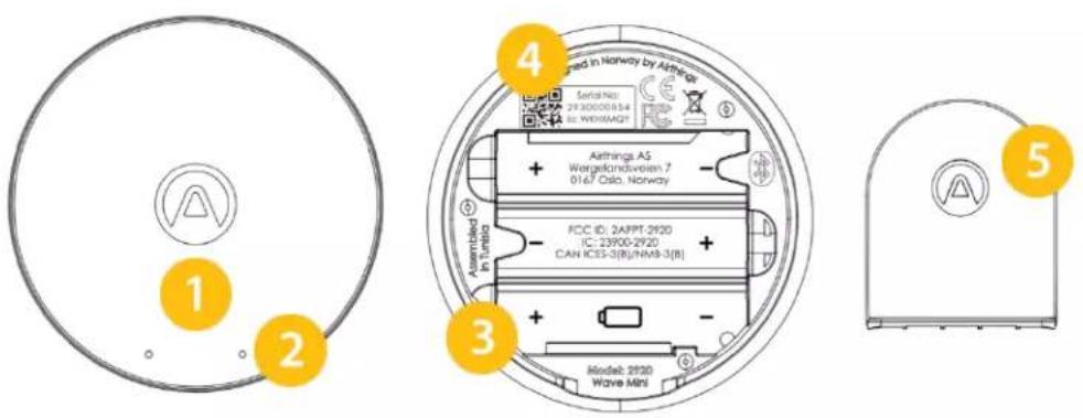Airthings House Kit - Maße & Gewicht - 3