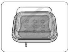 SAMSUNG NV7B6675CAA - Assembling the steam container (applicable models only) - 3