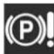 Chrysler Pacifica Hybrid (2023) - Electric Park Brake Warning Light - 1