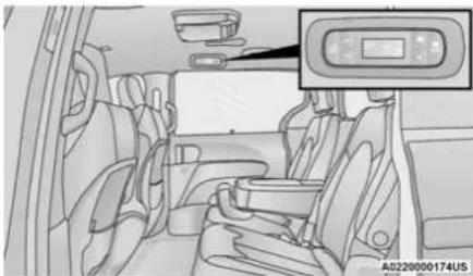 Chrysler Pacifica Hybrid (2023) - Rear Manual Temperature Control (MTC) - 1