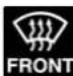 Chrysler Pacifica Hybrid (2023) - Front Defrost Button - 1