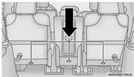 Chrysler Pacifica Hybrid (2023) - Locating The Upper Tether Anchorages - 4