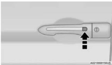 Chrysler Pacifica Hybrid (2023) - To Lock The Vehicle's Doors And Liftgate - 1