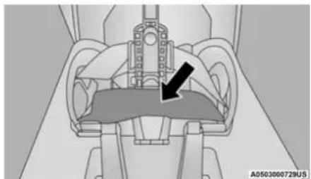 Chrysler Pacifica Hybrid (2023) - Seat Belt Park Stitch — If Equipped - 2
