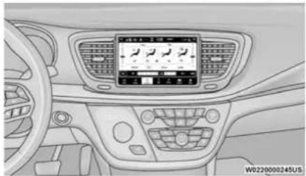 Chrysler Pacifica Hybrid (2023) - AUTOMATIC CLIMATE CONTROL DESCRIPTIONS AND FUNCTIONS - 2