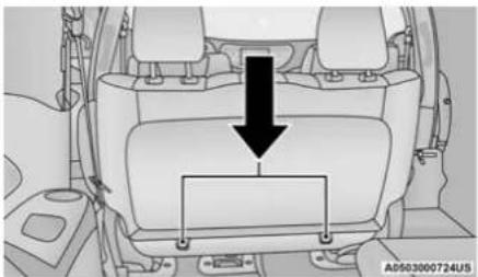 Chrysler Pacifica Hybrid (2023) - Locating The Upper Tether Anchorages - 2