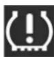 Chrysler Pacifica Hybrid (2023) - Tire Pressure Monitoring System (TPMS) Warning Light - 1