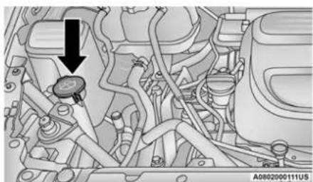 Chrysler Pacifica Hybrid (2023) - ADDING WASHER FLUID - 1