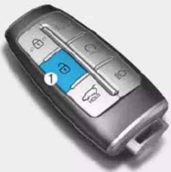 Genesis GV70 (2023) - Remote window opening function (if equipped) - 1