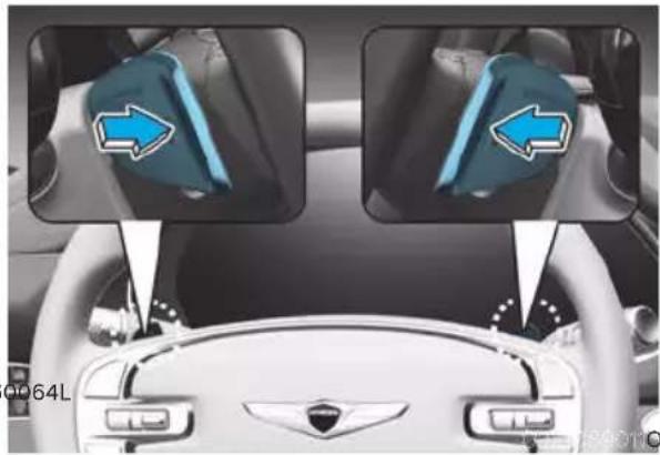 Genesis GV70 (2023) - Paddle Shifter (Manual Shift Mode) - 1
