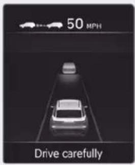 50 MPH Drive carefully