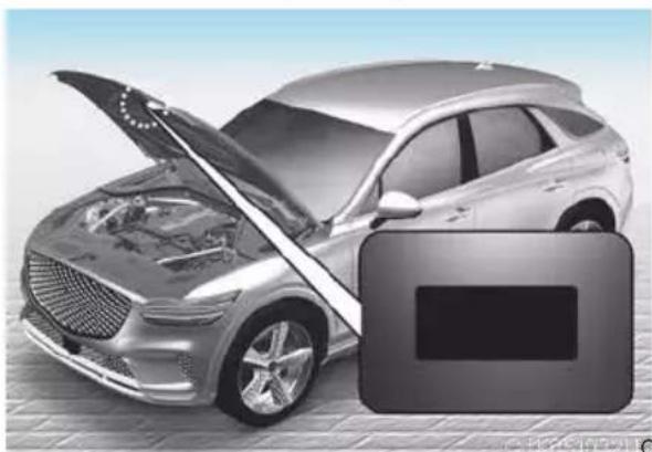 Genesis GV70 (2023) - WARNING - 2