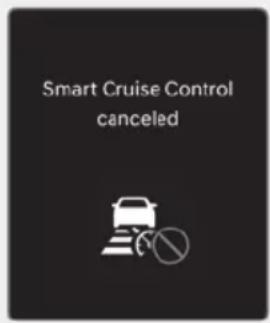 Smart Cruise Control canceled